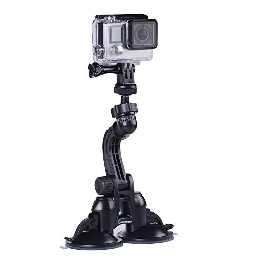 Double Suction Cup Mount, Car Mount for OSMO 360/Gopro Hero 13/12
