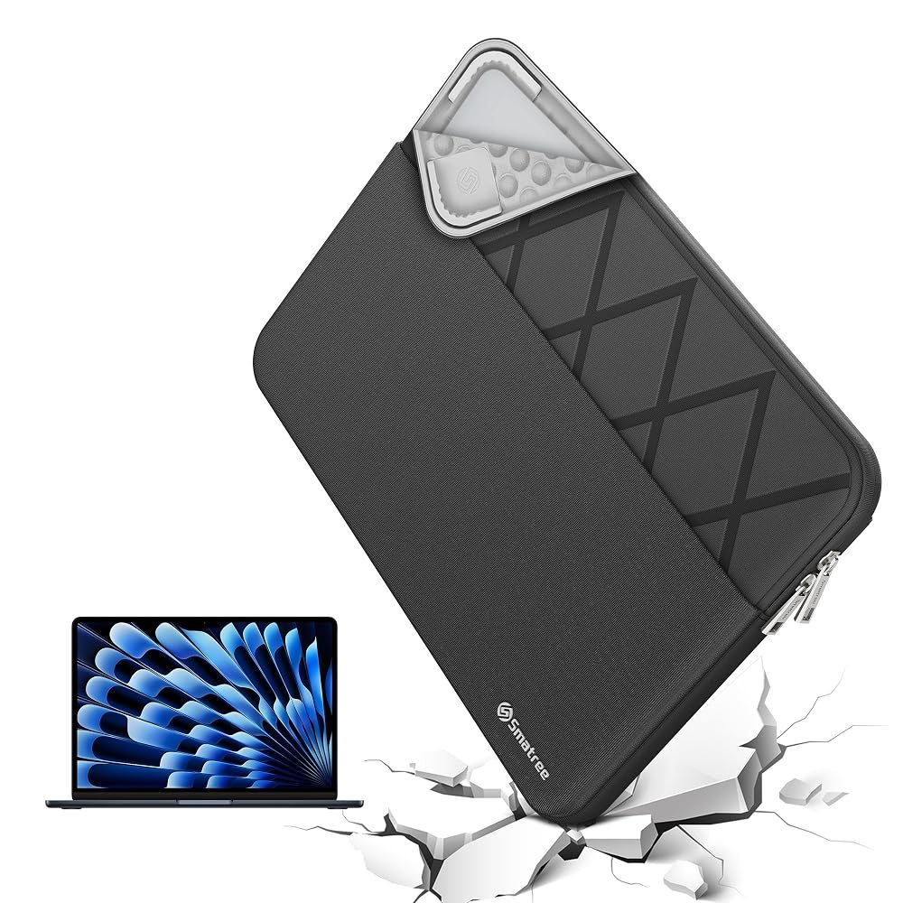 E617 Laptop Sleeve for 15.3 inch Apple MacBook Air M4 2025/2024 M3 — view 2