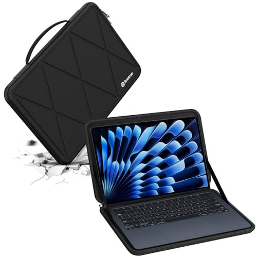 Hard EVA Protective Case for 13.6 inch Apple MacBook Air M4 2025