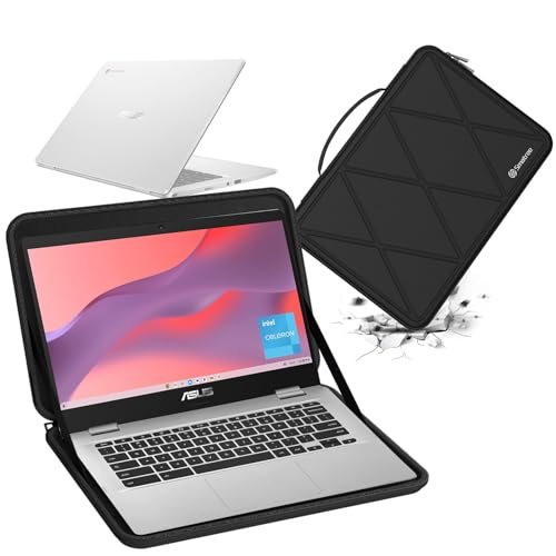 Hard EVA Protective Case for 14 inch ASUS Chromebook C424/C423