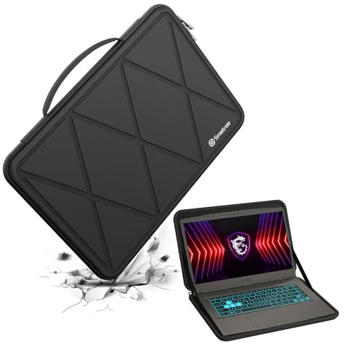 Hard EVA Protective Sleeve for 15.6 inch MSI Thin A15 AI B8V