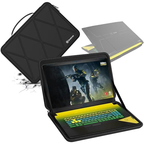 Hard EVA Protective Sleeve for 17 inch MSI Pulse A17 AI Copilot+PC