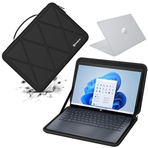 Hard EVA Protective Sleeve Case for 14 inch HP Pavilion Plus 14t-eh100/14-eh1047nr, for 14 i