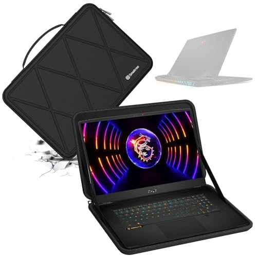 Hard EVA Protective Sleeve Case for 17 inch MSI Vector 17 HX A14V