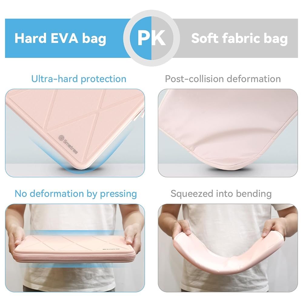 M38T Hard EVA Protective Sleeve for 13 inch MacBook Air M4 2025 — view 5