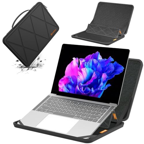 MS50T Hard EVA Protective Sleeve Case with Stand for 14 inch Acer