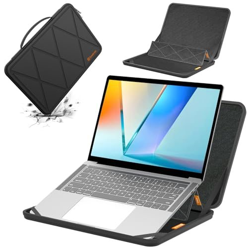 MS63 Hard Case with Stand for 14 inch ASUS Vivobook Flip 14 TP470