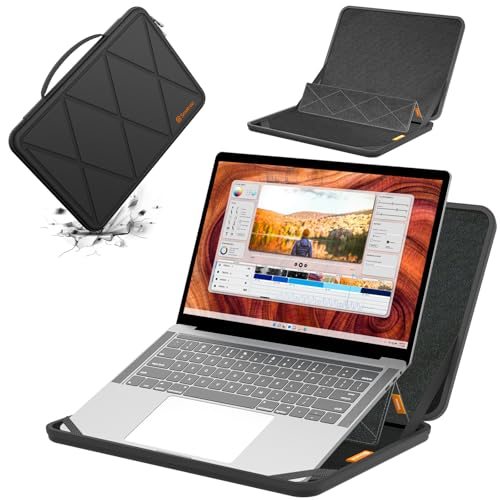 MS89 Hard EVA Case with Stand for 16 inch Dell Pro 16 Plus PB16250
