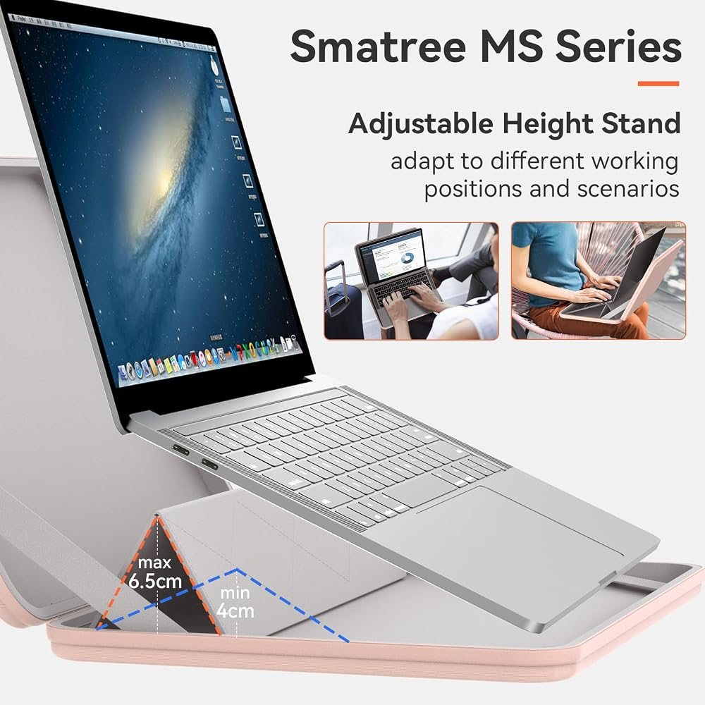 MS89 Hard EVA Sleeve with Stand for 16" Lenovo ThinkBook 16 Gen 8 — view 4