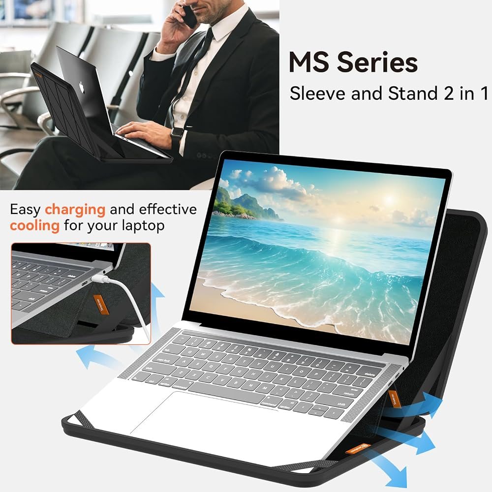 MS89T Hard EVA Protective Sleeve for 16 inch MacBook Pro M5pro 2026 — view 4