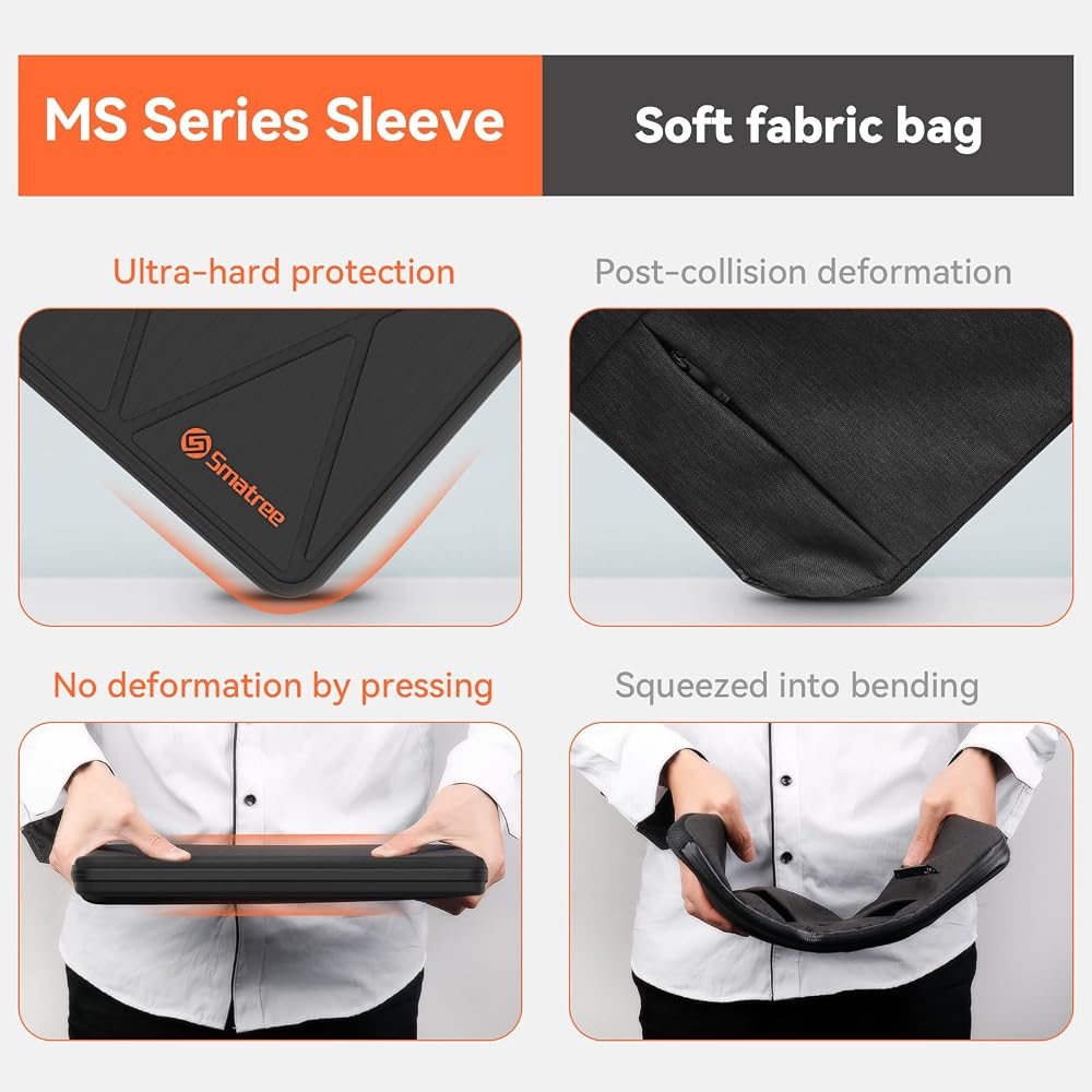 MS89T Hard EVA Protective Sleeve for 16 inch MacBook Pro M5pro 2026 — view 7