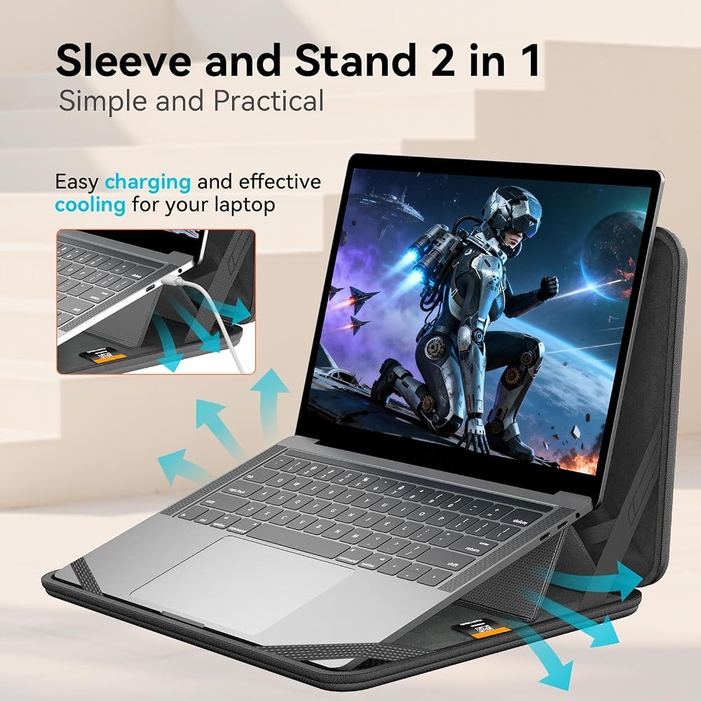 T89T Hard Protective 16 inch Laptop Case for Dell 16 Plus DB16250 — view 5
